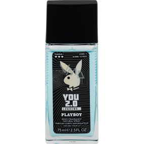 Playboy You 2.0 Loading parfumovaný deodorant sklo pre mužov 75 ml