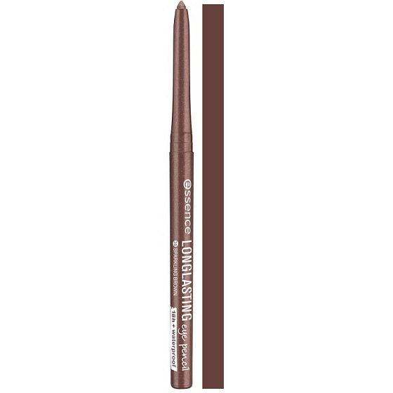 Essence Longlasting dlho-trvajúca ceruzka na oči 35 Sparkling Brown 0,28 g