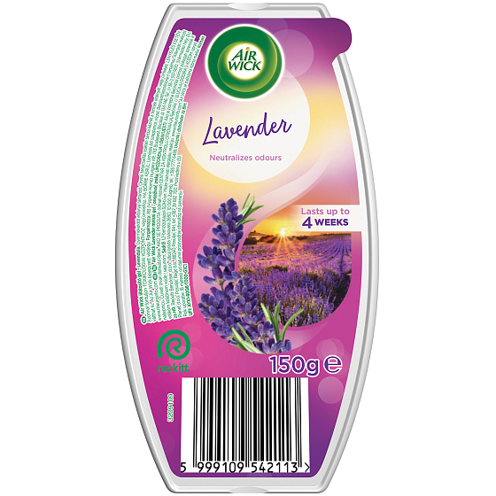 Air Wick Lavender - Levanduľový gélový osviežovač vzduchu 150 g