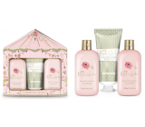 Baylis & Harding Rose, Poppy and Vanilla sprchový gél 300 ml + sprchový krém 300 ml + telové mlieko 200 ml, kozmetická sada pre ženy