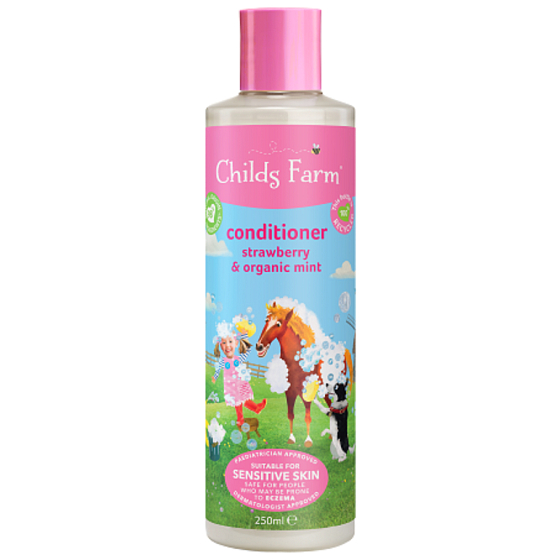 Kondicionér Childs Farm Jahoda a mäta pre vyživené vlasy 250 ml