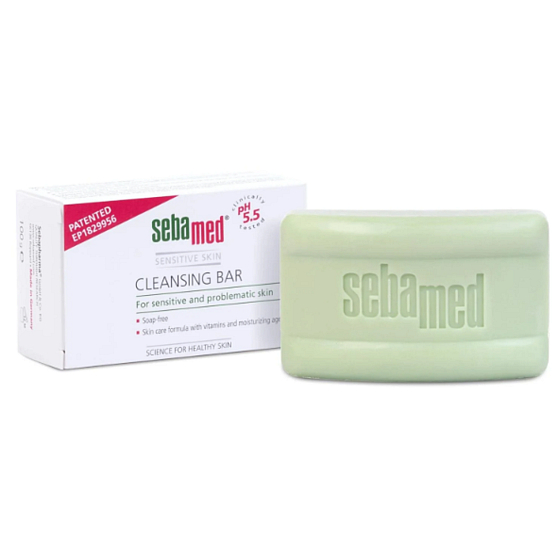 SebaMed toaletné tuhé mydlo pre všetky typy pleti bez vysušovania 150 g
