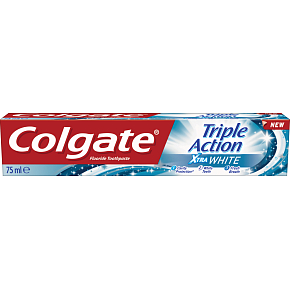 Colgate Triple Action Xtra White zubná pasta, 75 ml