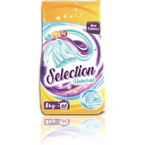 Selection prací prášek Universal 80 dávok 8 kg