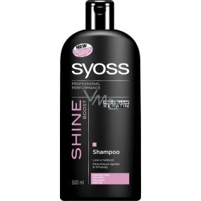 Syoss Shine Boost šampón pre normálne a oslabené vlasy 500 ml