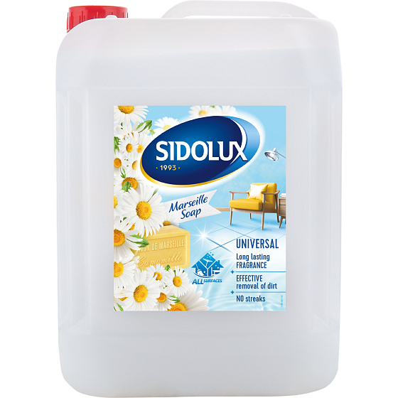 Sidolux Universal Marseilské mydlo umývací prostriedok na všetky umývateľné povrchy a podlahy 5 l