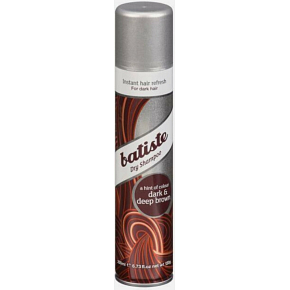 Batiste Dark & Deep Brown suchý šampón na vlasy pre tmavé vlasy 200 ml