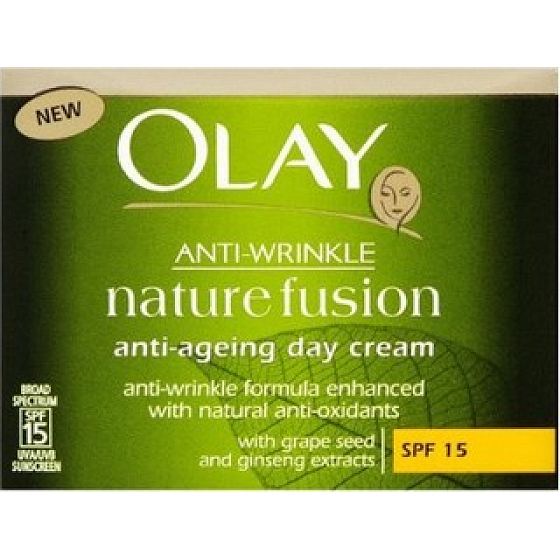 Olay Anti-Wrinkle Nature Fusion denný krém pre normálnu až suchú pleť 50 ml