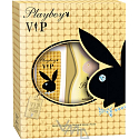 Playboy Vip for Her parfumovaný dezodorant sklo pre ženy 75 ml + sprchový gél 250 ml, kozmetická sada
