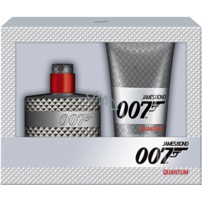 James Bond 007 Quantum toaletná voda 50 ml + sprchový gél 150 ml, darčeková sada