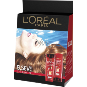 Loreal Paris Color Vive šampón na vlasy 250 ml + balzam na vlasy 200 ml, kozmetická sada