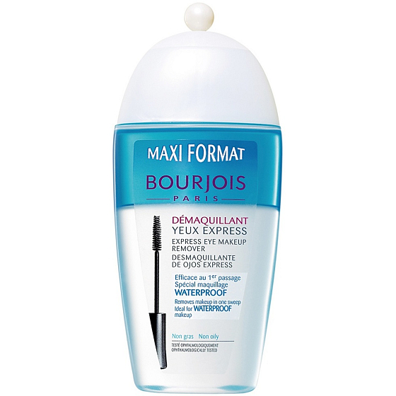 Bourjois Express Eye Make-up Remover špeciálny expresné odličovač na oči pre vodeodolné prípravky 200 ml