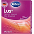 Ritex Lust kondóm vrúbkovaný 3 kusy