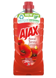 Ajax Floral Fiesta Red Flowers univerzálny čistiaci prostriedok 1 l