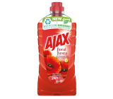 Ajax Floral Fiesta Red Flowers univerzálny čistiaci prostriedok 1 l