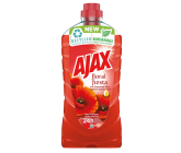 Ajax Floral Fiesta Red Flowers univerzálny čistiaci prostriedok 1 l
