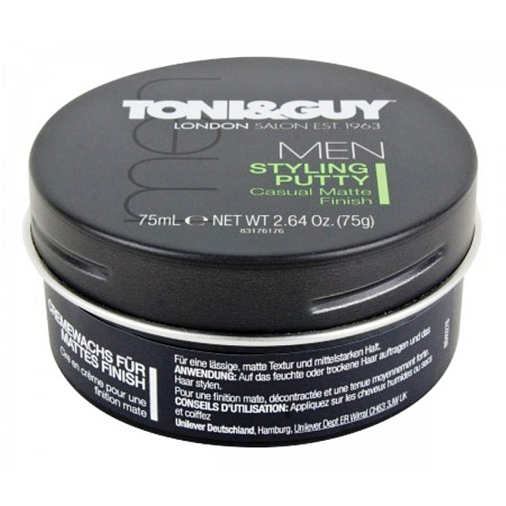 Toni & Guy Men Styling Putty vosk na vlasy 75 ml