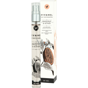 Vivian Gray Vivanel Grapefruit & Vetiver luxusná toaletná voda s esenciálnymi olejmi pre ženy 10 ml