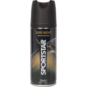 Sportstar Men Dark Night deodorant sprej pre mužov 150 ml