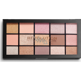 Makeup Revolution Re-Loaded paletka očných tieňov Fundamental 15 x 1,1 g