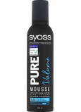 Syoss Pure Volume extra silná fixácia penové tužidlo 250 ml