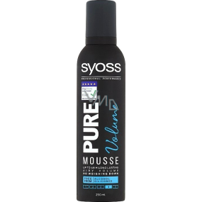 Syoss Pure Volume extra silná fixácia penové tužidlo 250 ml