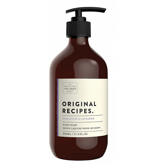 Scottish Fine Original Soaps Muškát a levanduľa tekuté mydlo dávkovač 500 ml