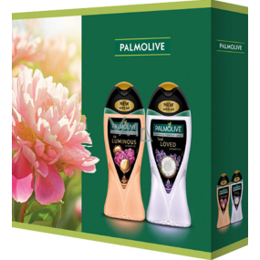 Palmolive Aroma Sensations So Luminous sprchový gél 250 ml + Feel Loved sprchový gél 250 ml, kozmetická sada