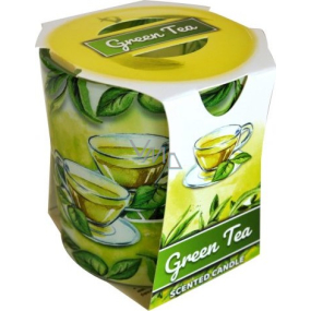 Admit Verona Green Tea - Zelený čaj vonná sviečka v skle 90 g