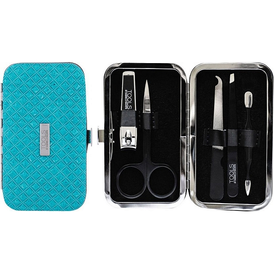 Gabriella Salvete Tools Manicure Kit Blue manikúra 5 dielna sada tyrkysová