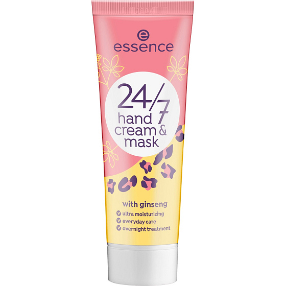 Essence 24/7 Hand Cream & Mask krém a maska na ruky 75 ml