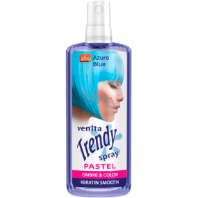 Venita Trendy Spray Pastelový tónovaný lak na vlasy 35 Azure Blue 200 ml