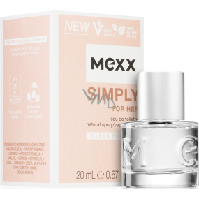 Mexx Simply for Her toaletná voda pre ženy 20 ml