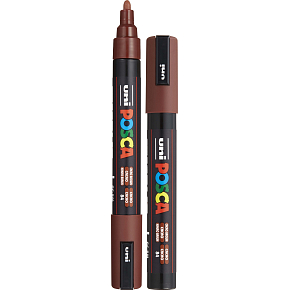 Posca Univerzálny akrylový popisovač 1,8 - 2,5 mm Cocoa PC-5M