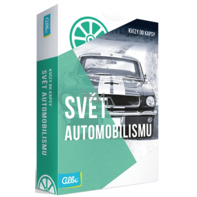 Albi Vreckové kvízy Svet automobilov 50 kariet, vek 12+