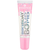 Essence Juicy Birthday Bomb Shiny lesk na pery 01 Cake My Day 10 ml