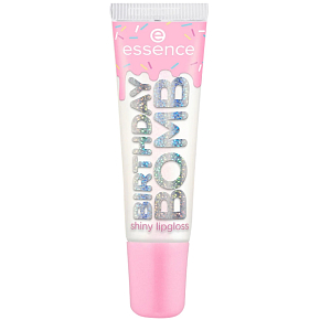 Essence Juicy Birthday Bomb Shiny lesk na pery 01 Cake My Day 10 ml