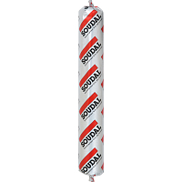 Soudal Butyrub jednosložkový tmel, šedý, 600 ml