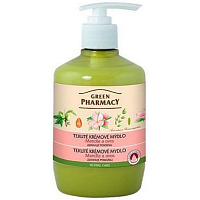 Green Pharmacy Mandle a Oves tekuté mydlo s dávkovačom 460 ml
