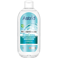 Astrid micelárna voda X-Cell 3v1 na tvár, oči a pery, 400 ml