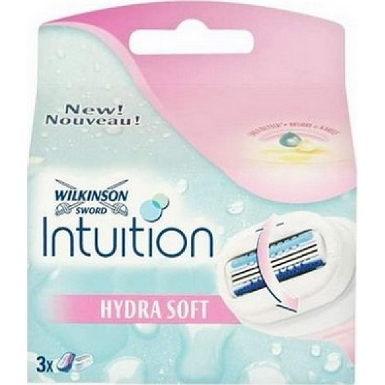 Wilkinson Lady Intuition Hydra Soft náhradné hlavice 3 kusy
