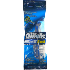 Gillette Blue II Excel jednorazové holítko, pre mužov 1 kus