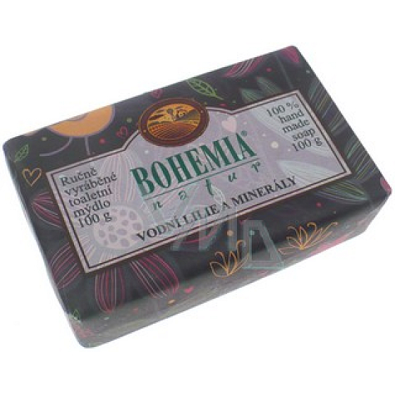 Bohemia Gifts Vodné ľalie a Minerály toaletné mydlo 100 g