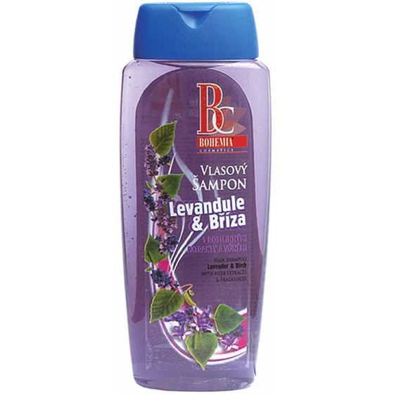 Bohemia Gifts Levanduľa a Breza šampón na vlasy 300 ml