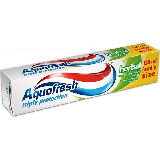 Aquafresh Herbal zubná pasta 125 ml