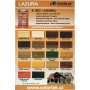 Colorlak Lazúra Lusonol S1023 synteticná penetračný lazúra Palisander svetlý 0,9l