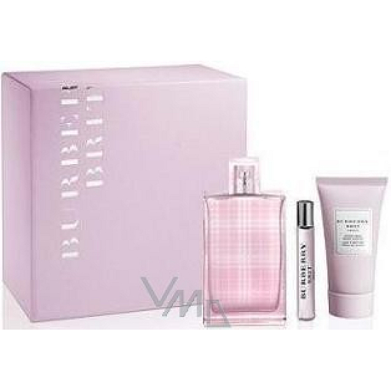 Burberry Brit Sheer toaletná voda 50 ml + telové mlieko 50 ml + toaletná voda 7,5 ml, darčeková sada pre ženy