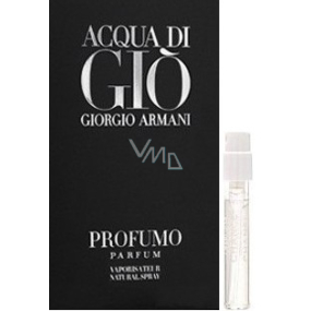 Giorgio Armani Acqua di Gio Profumo toaletná voda pre mužov 1,5 ml s rozprašovačom, vialka