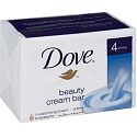 Dove Beauty Cream Bar krémové toaletné mydlo 4 x 100 g