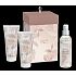 Atkinsons English Garden Tea White & Rosa Mosquaeta Oil telová voda pre ženy 100 ml + telové mlieko 75 ml + sprchové gély 75 ml, kozmetická sada